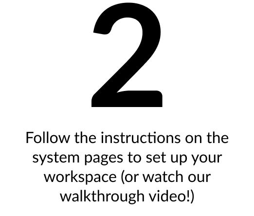 Duplicate the template into Notion